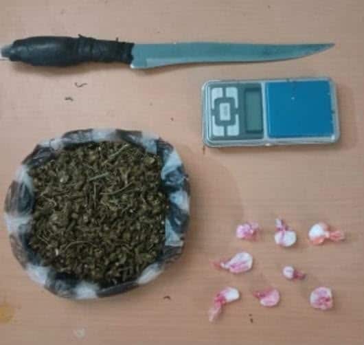 Presunta droga incautada