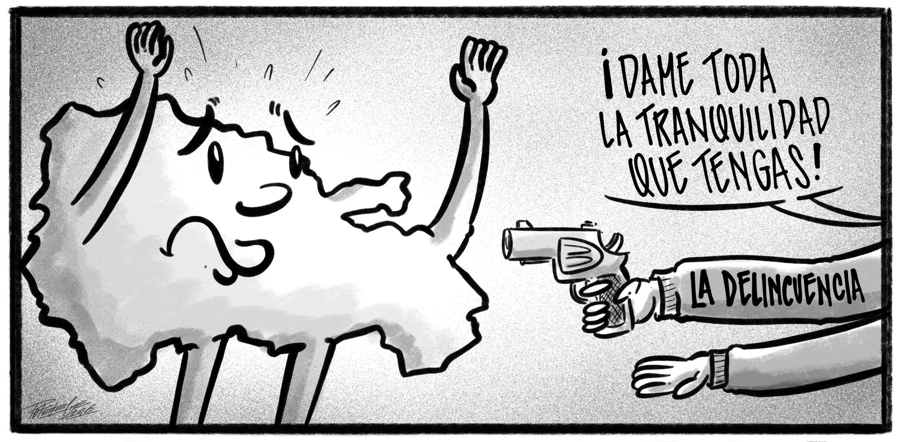 Caricatura de Noticiero Poteleche 14 septiembre 2026
