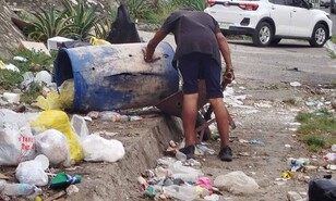 Vecinos del residencial Parque Verde denuncian vertedero improvisado desde hace cinco meses