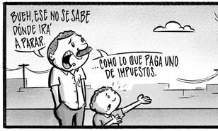 Caricatura de Noticiero Poteleche 16 septiembre 2026