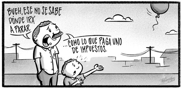 Caricatura de Noticiero Poteleche 16 septiembre 2026