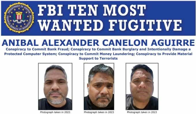 Capturan en Venezuela al último prófugo de la lista de los diez más buscados del FBI Capturan en Venezuela al último prófugo de la lista de los diez más buscados del FBI