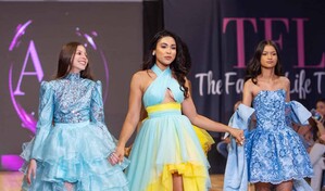 Leticia Lasose lleva el universo de Aurora Dresses a New York Fashion Week con "Sophia"