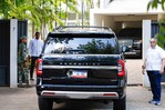 Presidente Abinader inicia agenda de trabajo en su segundo día en Santiago Presidente Abinader inicia agenda de trabajo en su segundo día en Santiago