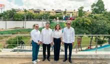 Banco Popular y Alcald&iacute;a del Distrito Nacional supervisan trabajos en el parque N&uacute;&ntilde;ez de C&aacute;ceres