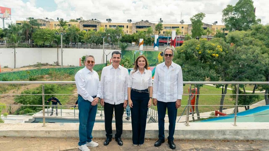 Banco Popular y Alcaldía del Distrito Nacional supervisan trabajos en el parque Núñez de Cáceres Banco Popular y Alcaldía del Distrito Nacional supervisan trabajos en el parque Núñez de Cáceres