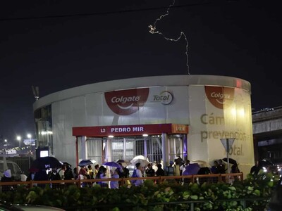 Avería inquieta a usuarios de la Línea 2 de Metro de Santo Domingo