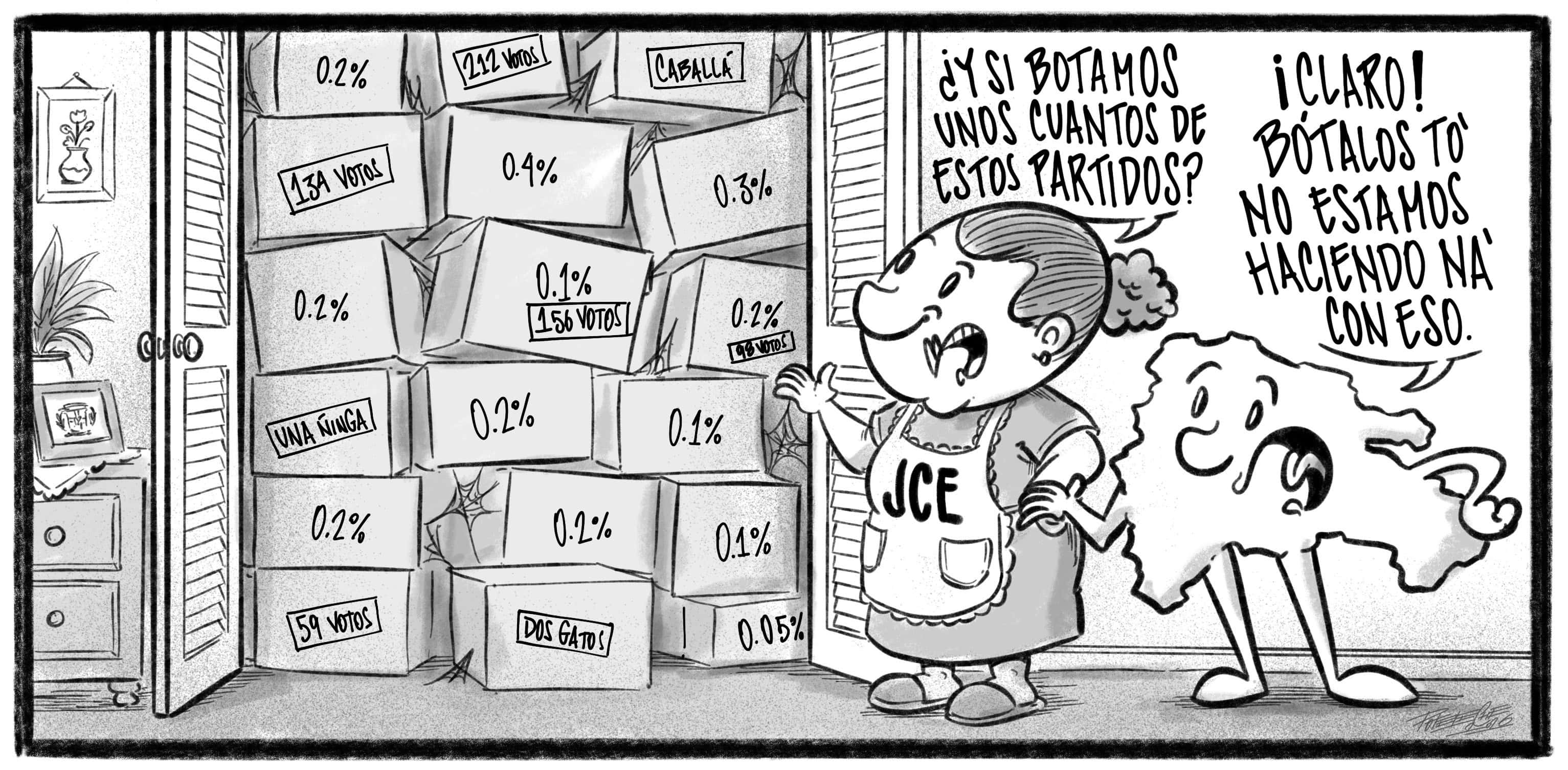 Caricatura de Noticiero Poteleche 17 septiembre 2026