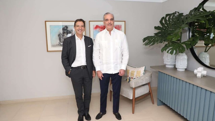 Presidente de Google Cloud para América Latina visita a Luis Abinader en Santiago Presidente de Google Cloud para América Latina visita a Luis Abinader en Santiago