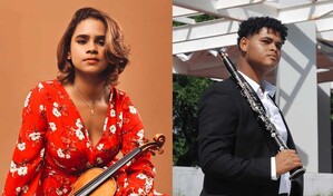 Dos jóvenes dominicanos llegan a la Academia Latinoamericana de Música Avanzada