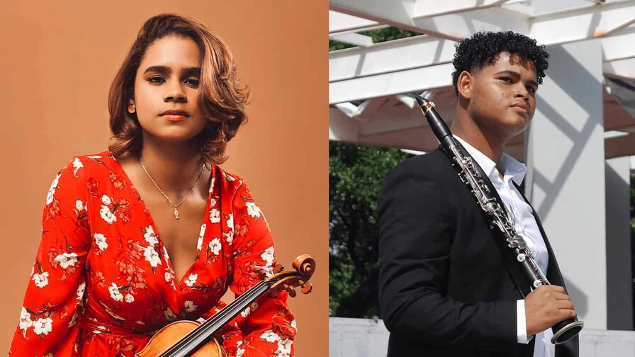 Dos jóvenes dominicanos llegan a la Academia Latinoamericana de Música Avanzada