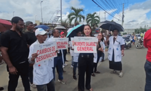 Trabajadores de Promese/Cal realizan piquete; reclaman aumento salarial y pensiones dignas
