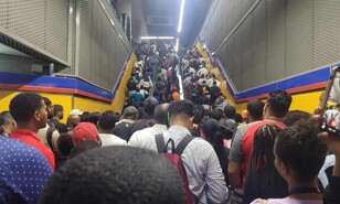 Retrasos en la l&iacute;nea 2 del Metro de Santo Domingo se deben a una aver&iacute;a en una celda el&eacute;ctrica