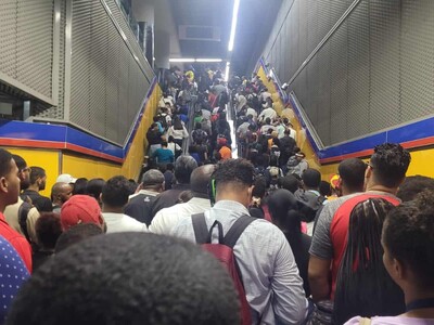 Avería eléctrica afecta la frecuencia de trenes en línea 2 del Metro
