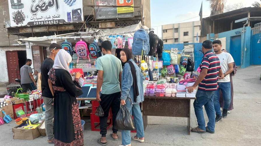Gaza arranca un nuevo curso en guerra: No aprendo nada, llevo tres a&ntilde;os sin estudiar