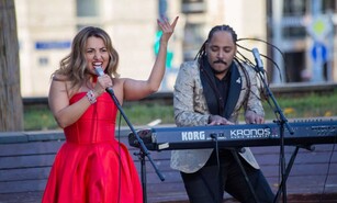 La bachata y merengue de Yanco Santana brillan en la televisi&oacute;n rusa