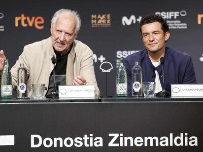 Werner Herzog recibe premio en Festival de Cine San Sebastián
