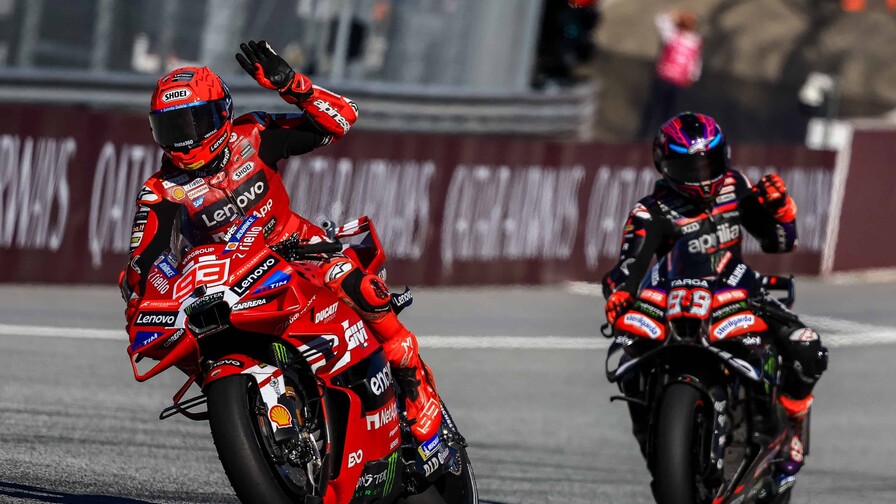 Jorge Martín le arrebata el liderato mundial a Marc Márquez en el GP de Austria Jorge Martín le arrebata el liderato mundial a Marc Márquez en el GP de Austria
