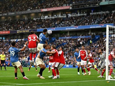 El Brighton pone fin al invicto del Arsenal