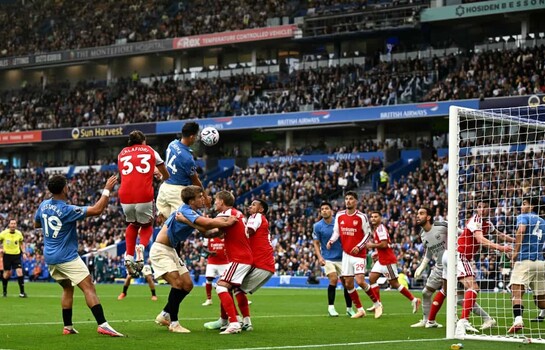 El Brighton pone fin al invicto del Arsenal con una goleada hist&oacute;rica
