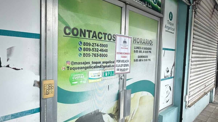 Salud P&uacute;blica cierra centro de masajes tras denuncia por supuesto contacto inapropiado