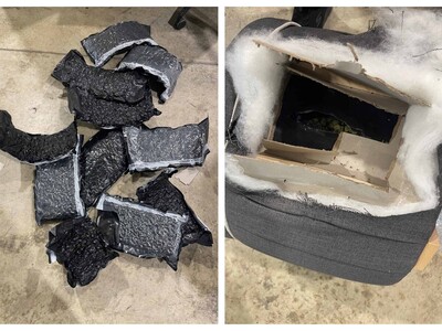 DNCD decomisa marihuana en AILA procedente de Miami