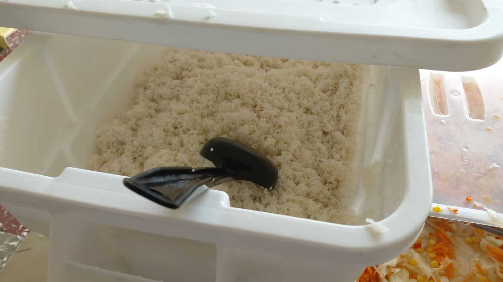 Arroz blanco.