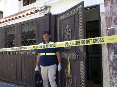 ¿Cómo entraron? La casa de Julián Oro Duro está fuertemente protegida