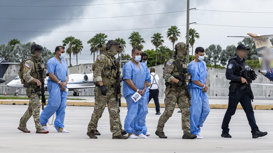 Comparecen en Miami 18 acusados por el asesinato del presidente de Haití Jovenel Moïse Comparecen en Miami 18 acusados por el asesinato del presidente de Haití Jovenel Moïse