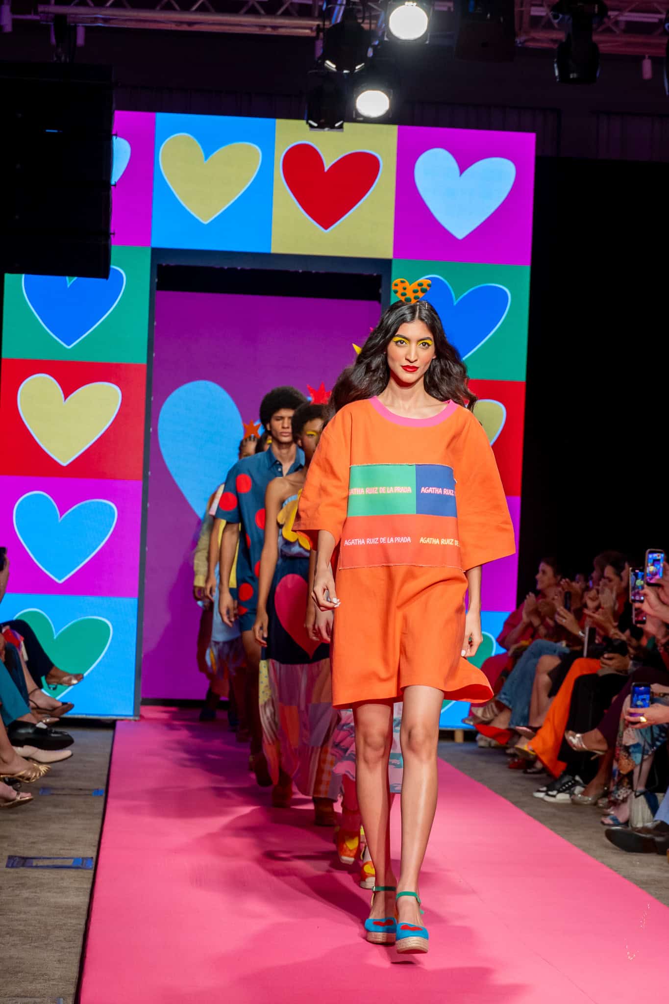 Desfile de Ágatha Ruiz de la Prada.
