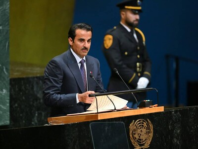 Emir de Catar pide sistema de seguridad colectiva para evitar guerra