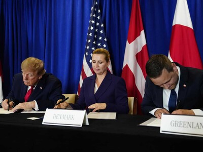 Estados Unidos, Dinamarca y Groenlandia firman en ONU acuerdo