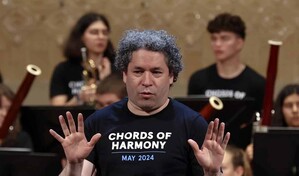 Gustavo Dudamel reivindica su identidad venezolana y el poder unificador del espa&ntilde;ol