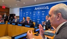 Abinader participa en encuentro de "Escudo de las Am&eacute;ricas" encabezado por Trump
