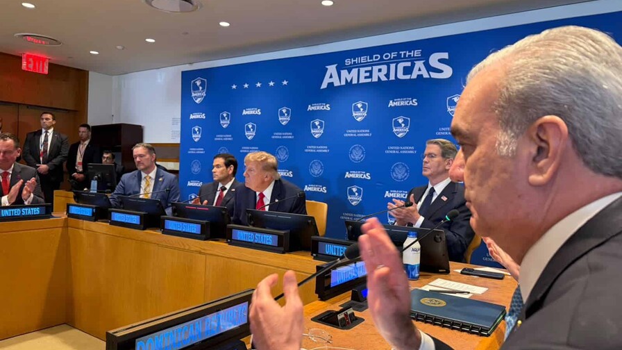 Abinader participa en encuentro de "Escudo de las Américas" encabezado por Trump Abinader participa en encuentro de "Escudo de las Américas" encabezado por Trump