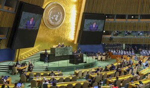 Milei dice que la ONU es una organizaci&oacute;n in&uacute;til que alimenta casta de par&aacute;sitos