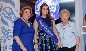 Rama Femenina del Licey presenta a Noah Yunén Beras-Goico como su nueva madrina