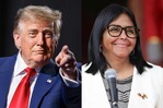 Trump y Delcy Rodríguez se reúnen por primera vez en Nueva York