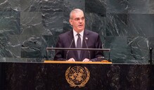 El presidente Abinader pide completar el despliegue de la fuerza contra las bandas en Hait&iacute;