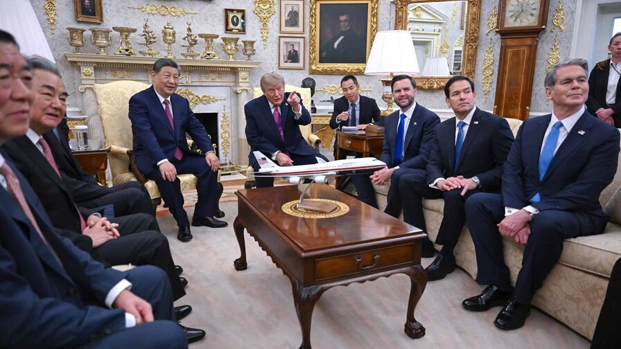 Róbalo y helado, un menú estadounidense con influencia china para la cena de Trump y Xi Róbalo y helado, un menú estadounidense con influencia china para la cena de Trump y Xi