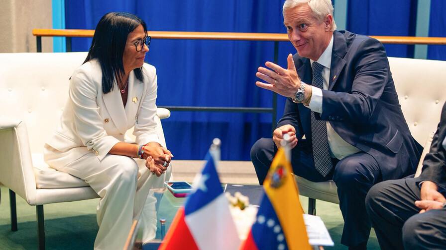 Kast dice que respalda la reconstrucci&oacute;n de Venezuela tras reuni&oacute;n con Delcy Rodr&iacute;guez