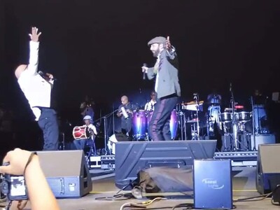 Un lesionado en concierto de Ramón Orlando