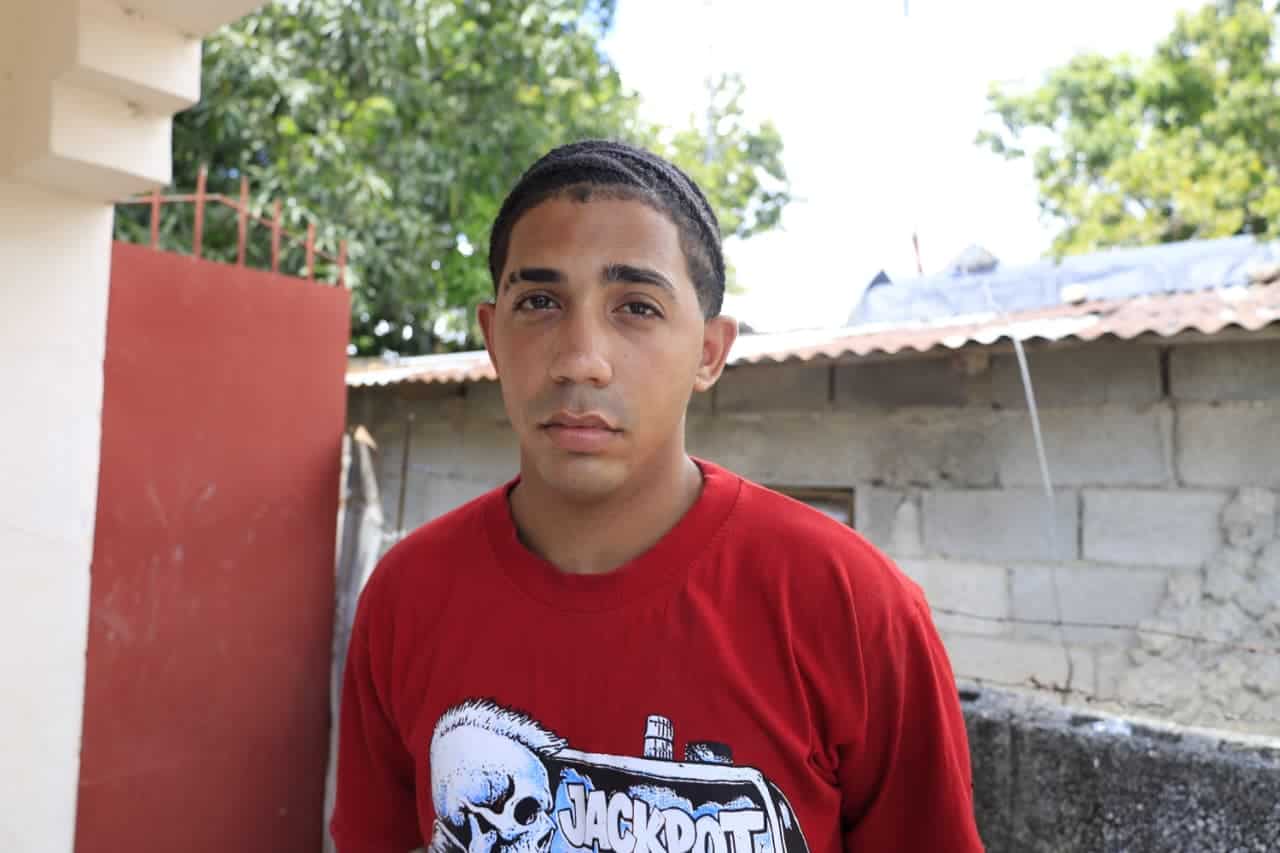 Frainlyn Ayala se identificó como uno de los amigos de Kevin.