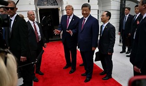 Xi pide a Trump una relaci&oacute;n sin conflicto en fastuosa visita a EE.UU.