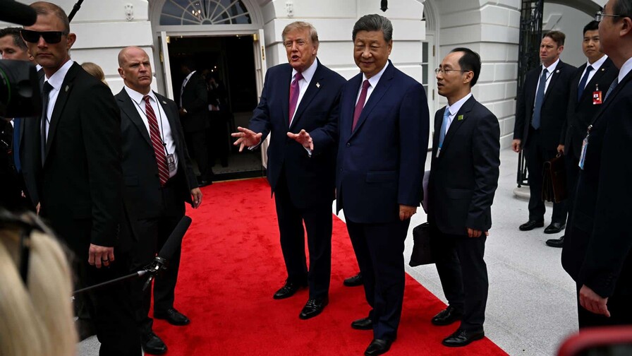 Xi pide a Trump una relación sin conflicto en fastuosa visita a EE.UU. Xi pide a Trump una relación sin conflicto en fastuosa visita a EE.UU.