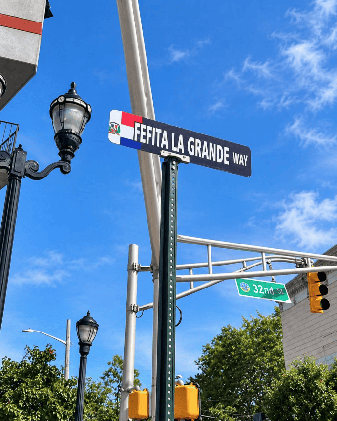 Union City, NJ, bautiza una de sus calles más importantes con el nombre de Fefita La Grande
