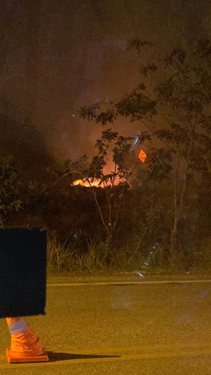 Reportan nuevo incendio en la Laguna de Cabarete Reportan nuevo incendio en la Laguna de Cabarete