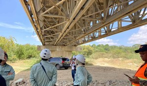 La JICA eval&uacute;a puentes del Gran Santo Domingo para su reforzamiento