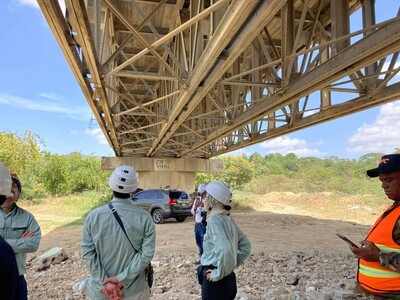 La JICA evalúa puentes del Gran Santo Domingo para reforzarlos
