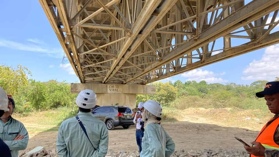 La JICA eval&uacute;a puentes del Gran Santo Domingo para su reforzamiento